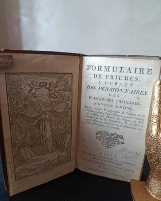 Libro Antico 1790