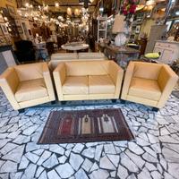 divano e 2 poltrone vintage