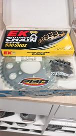 kit catena corona pignone pbr suzuki gsx 750 99-01