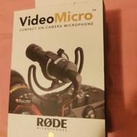 Microfono Rode Video Micro nuovo 