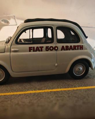 modellino fia 500 abarth