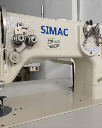 Simac 217 zig-zag industriale crochet orizzontale