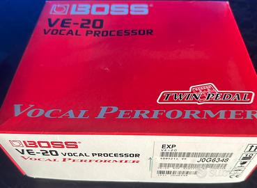 Pedale effetto vocale Boss VE-20 no