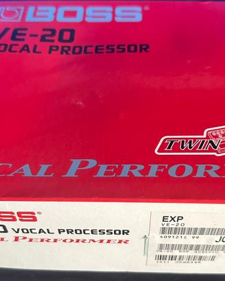 Pedale effetto vocale Boss VE-20 no