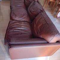 divano in pelle Frau