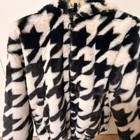 Giubbotto pelliccia sintetica