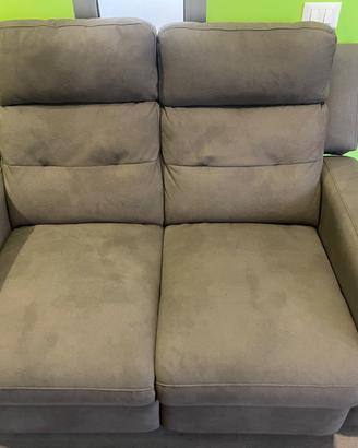 Divano relax elettrico 2 posti