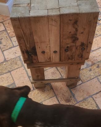 Ceppo batticarne in legno 