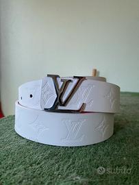 cintura louis vuitton bianca e rossa