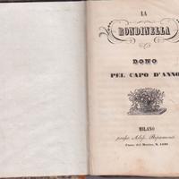 La rondinella dono pel capo d'anno - Ripamonti A.