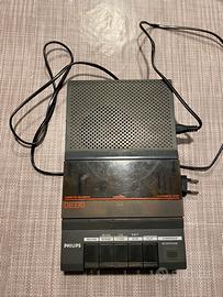 Registratore Cassette Recorder PHILIPS D6270 Vintage non Testato