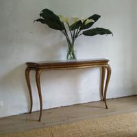 Grande Consolle in Legno Mogano Anni ´50