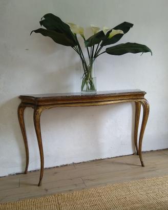 Grande Consolle in Legno Mogano Anni ´50