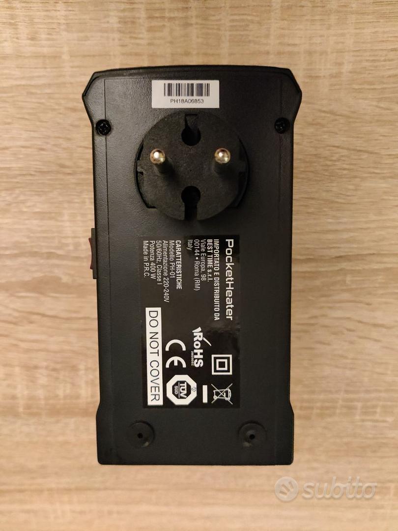 Pocket Heater stufa elettrica portatile a basso consumo PH-01 – MediaTec