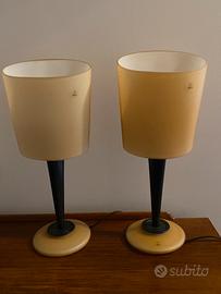 Coppia Lampade murano