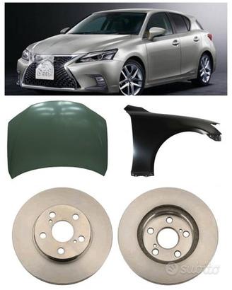 Lexus Ct 200 h frontale cofano parauti fanale airb