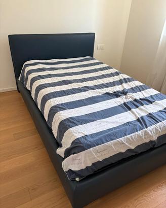 letto in vera pelle da una piazza e mezza