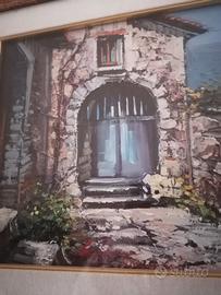 Dipinto a mano su tela