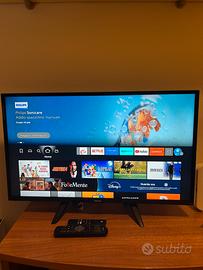 TELEVISIONE PHILIPS LED ‘32 CON AMAZON FIRE STICK