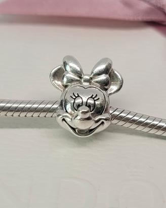 Charm Pandora Originale Minnie con Fiocco 