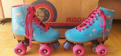 Pattini a rotelle regolabili