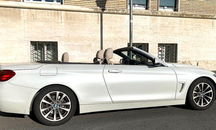 BMW 428i cabrio targhe CD da nazionalizzare