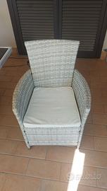 Tavolo in vetro di 2 metri per 1 .