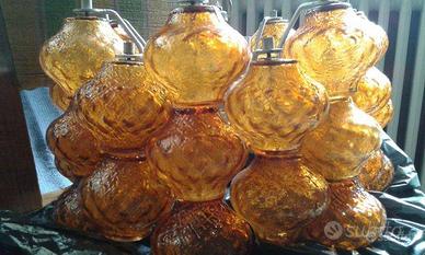 Lampadari in vetro di Murano di Vistosi set da 2