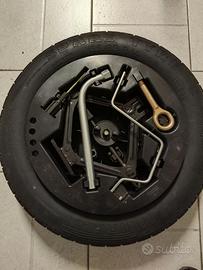 Ruotino 135/80-14 con accessori per Fiat Punto