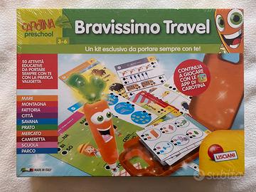 Gioco Carotina Bravissimo Travel 3-6 anni