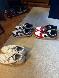 Nike dunk 44 adisas continental  45