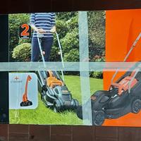 Tosaerba elettrico Black+Decker 1000W + bordatore