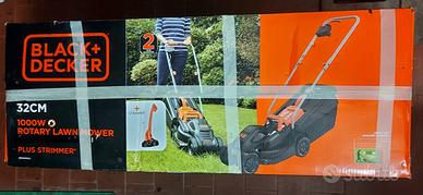 Tosaerba elettrico Black+Decker 1000W + bordatore