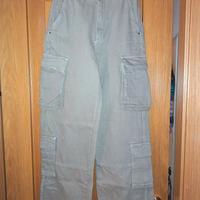 Jeans Beige Bershka taglia 32