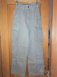 Jeans Beige Bershka taglia 32