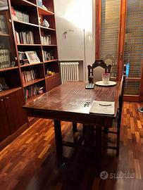 scrivania legno massello per studio