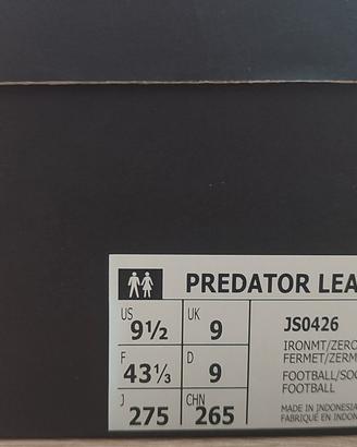 scarpe Adidas predator league ft 43⅓