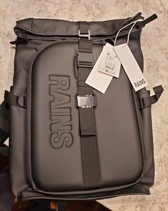 zaino impermeabile reins uomo nero 