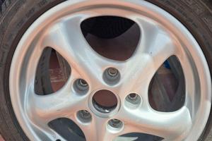 cerchi in lega e pneumatici porsche boxster 17 