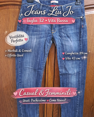 Jeans Liu Jo 32 vita bassa