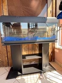Acquario completo di supporto