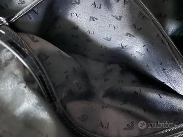 Borsa da donna armani jeans di pelle