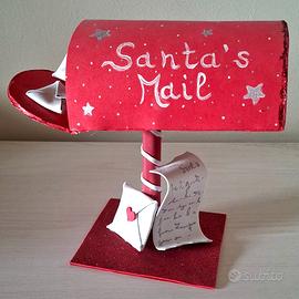 Cassetta lettere di Babbo Natale – fatta a mano