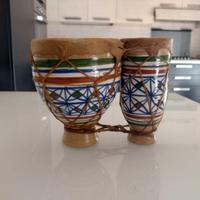 Bongo Tamburo Marocchino Decorativo Vintage