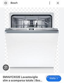 Lavastoviglie Bosh SMV6YCX02E