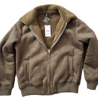 Giubbino verde oliva M, mai usato, con cartellino