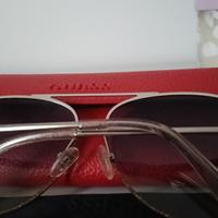 Occhiali da sole GUESS GU7637 - Aviator Argento (U