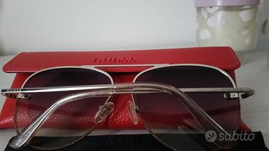 Occhiali da sole GUESS GU7637 - Aviator Argento (U
