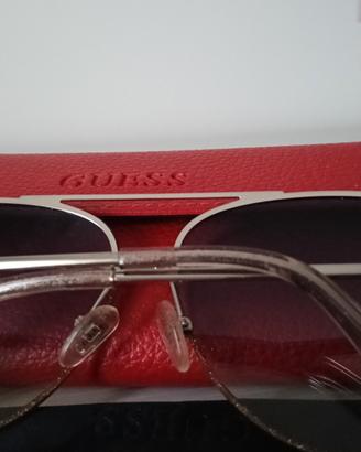 Occhiali da sole GUESS GU7637 - Aviator Argento (U