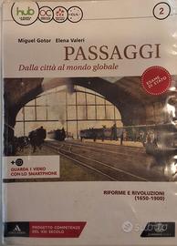 Testo di storia "Passaggi" 2, ISBN 9788800345781